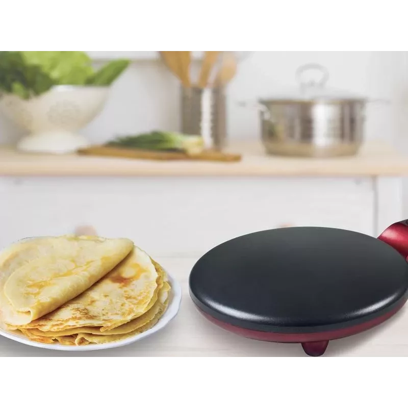 Blyninė Crepe maker Beper BT.710Y - elektrinė blynų keptuvė su nelipnia danga