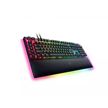 RAZER BlackWidow V4 Pro klaviatūra žaliais jungikliais - JAV išdėstymas