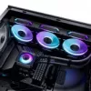PHANTEKS Glacier One 360D30 DRGB vandens aušinimo radiatorius — 360 mm, 30 mm storis