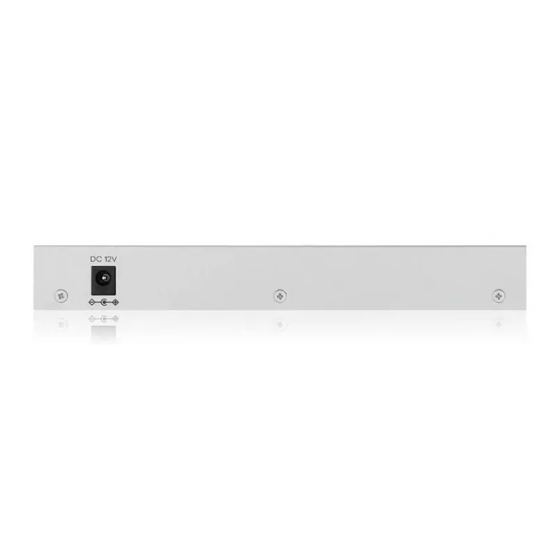 Valdomas L2 Gigabit jungiklis Zyxel GS1200-10v3 — 8x Gigabit (10/100/1000), 20 Gbps, MAC 4000, stalinis, pilkas