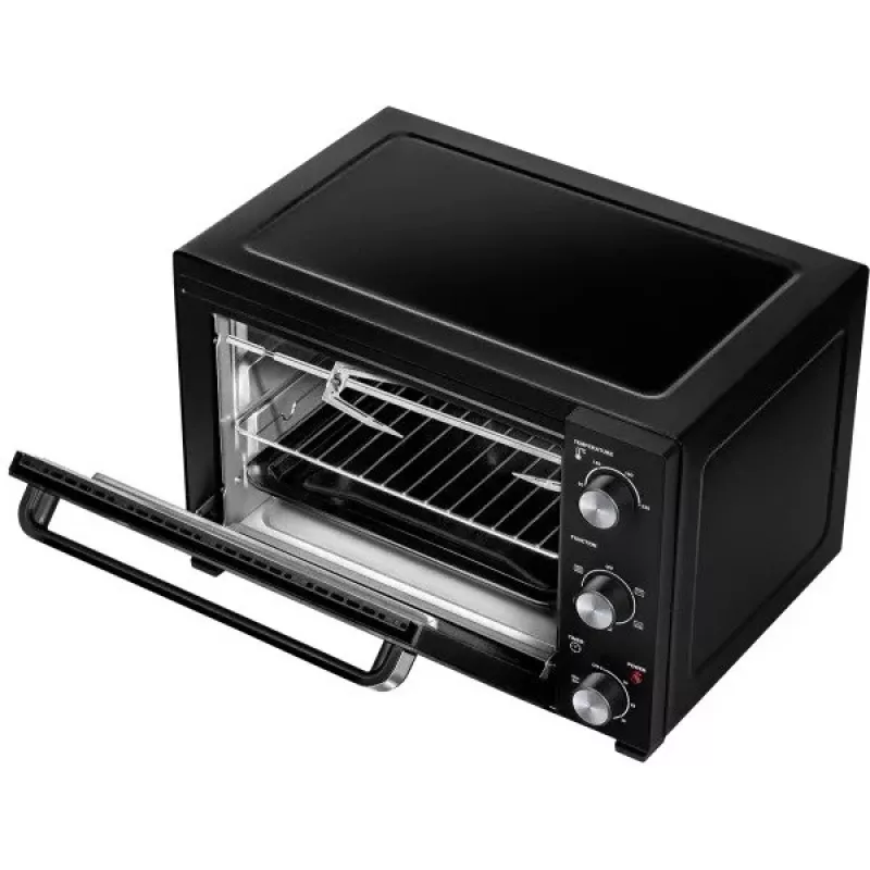 Elektrinė stalviršinė orkaitė MPM MPE-17/T — 48 L, 1800 W, konvekcija, termostatas, rotiseris