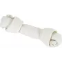 Dantų kramtomasis kaulas ZOLUX Knotted White Bone 140 g — jautienos skonio dantų priežiūros priemonė vidutinėms veislėms