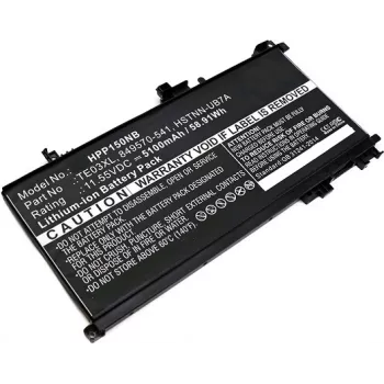 CoreParts nešiojamojo kompiuterio baterija, skirta HP, tipas: baterija, suderinamumas: HP Pavilion 15 UHD, Pavilion 15-BC
