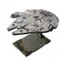 REVELL Millennium Falcon modelio rinkinys 1:144 masteliu — plastikinis surinkimo erdvėlaivis