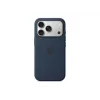 Silicone Dėklas Apple iPhone 17 Pro MagSafe Midnight Tamsiai Mėlynas