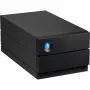 Darbalaukio RAID HDD masyvas SEAGATE LaCie 2big Raid USB‑C 40TB — 2 lizdai, HDD, USB‑C