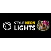 LED neoninis veidrodis MANTA MASNL129WH – katė su lankeliu, dekoratyvinis neoninis akcentas