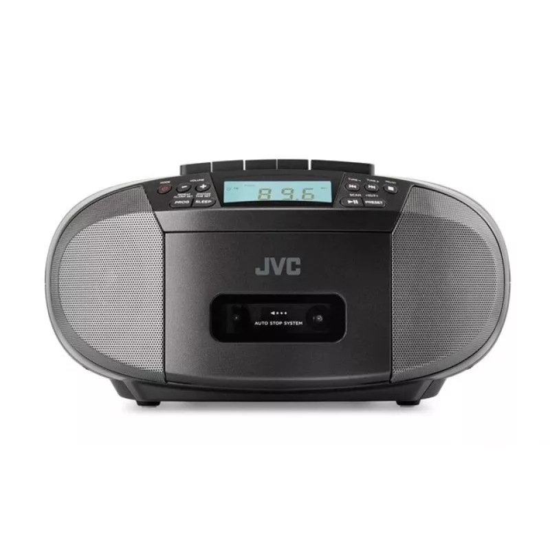 Radijo grotuvas JVC RC-E444B juodas su CD grotuvu ir FM imtuvu