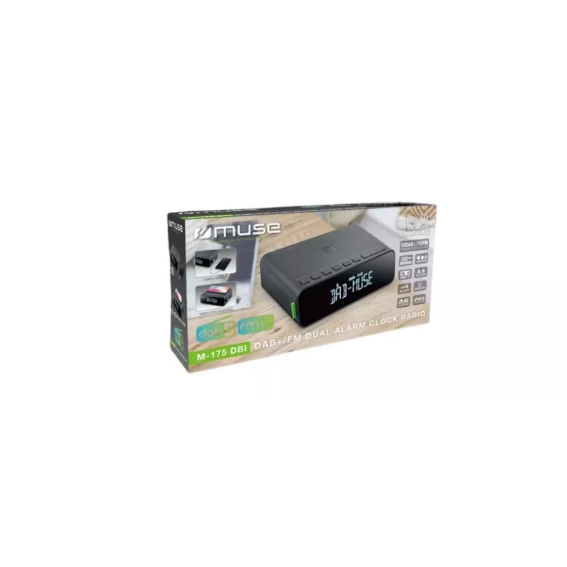 Muse M-175DBI radijas nešiojamas juodas