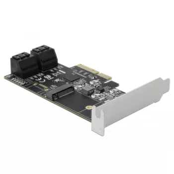 DeLOCK 90396 Vidinė PCIe sąsajos plokštė su 4 SATA prievadais ir M.2 lizdu