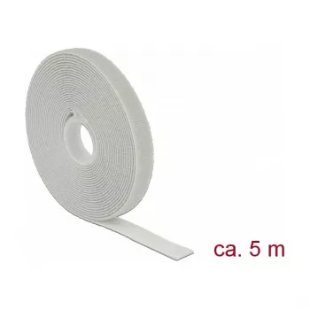 Lipnusis sukabinimo diržas DELOCK 18276, pilkas, 13 mm x 5 m, 1 vnt.