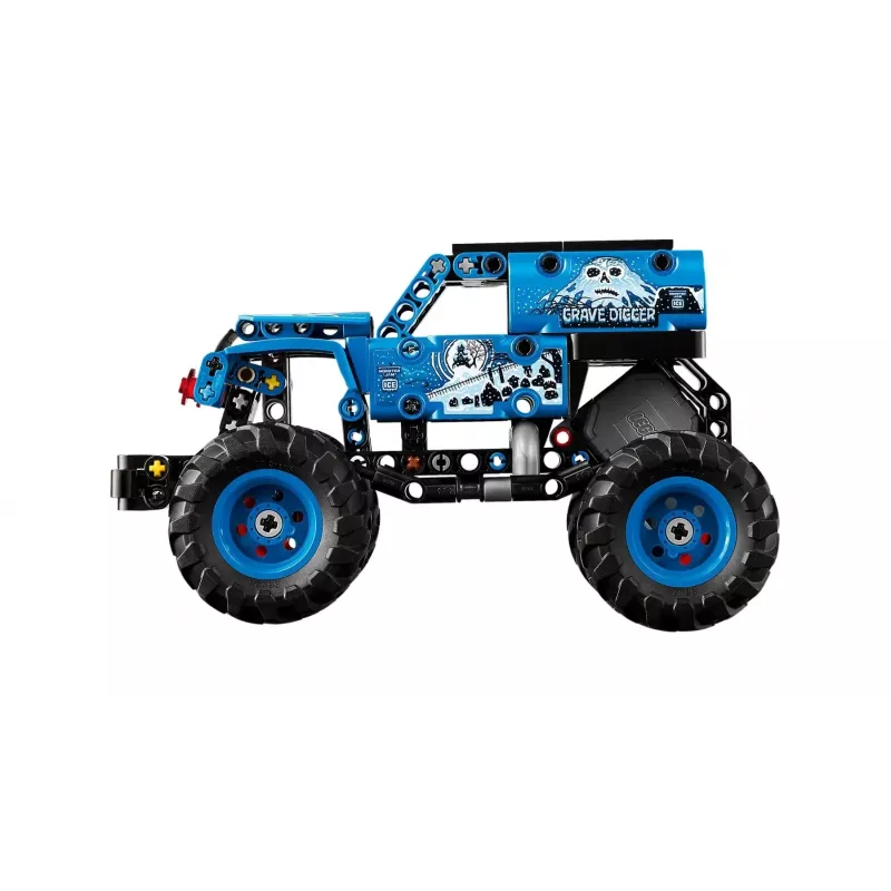 LEGO Technic 42219 Monster Jam Grave Digger Ugnis ir Ledas