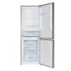 Šaldytuvas su šaldikliu AMICA FK2425.4UNTX(E) laisvai pastatomas, 277 L bendras, apatinis šaldiklis 74 L, inverteris, sidabrinis, 1593×540×550 mm