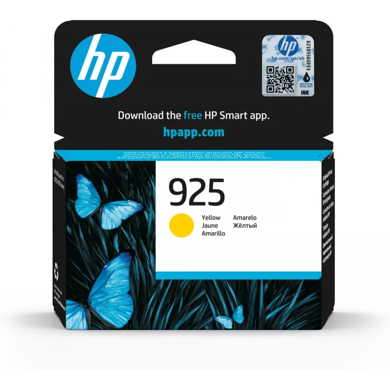 HP 925 geltona originali rašalo kasetė