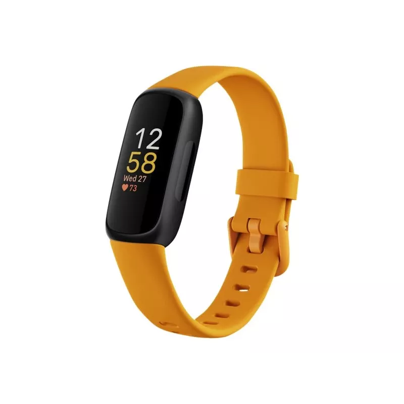 Fitbit Inspire 3 juoda – aktyvumo apyrankė su AMOLED ekranu