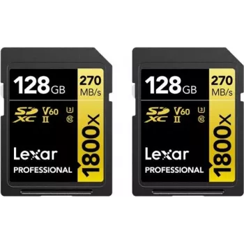 „Lexar Professional 1800x“ 128 GB SDXC UHS-II atminties kortelė