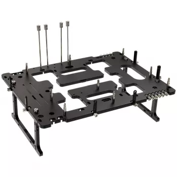 Benchtable Streacom BC1 V2 juodas ATX aliuminis