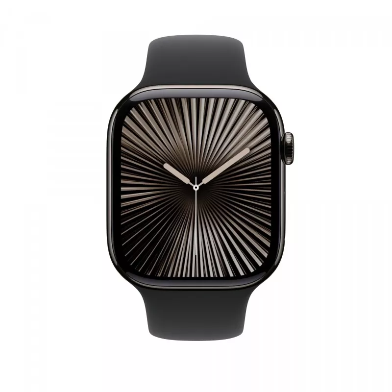 Apple apyrankė Apple Watch 46 mm dydžio SM juoda (MXM23ZMA)
