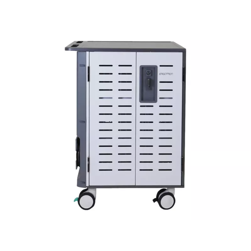 Ergotron Zip40 – Įkrovimo vežimėlis 40 planšečių / nešiojamųjų kompiuterių, ekranas iki 39,6 cm (15,6 col.)
