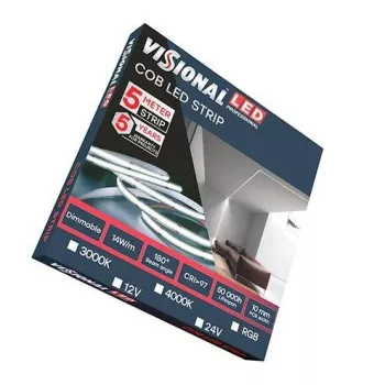 Lempa VISIONAL FCOB528WW-12V 14W