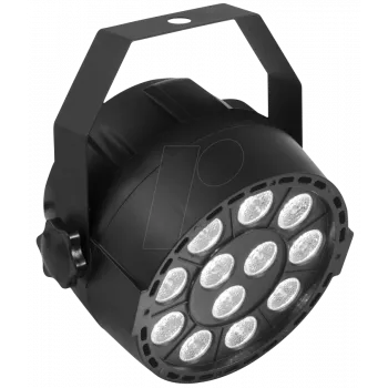 LED prožektorius EUROLITE EURO 42110193 12 x TCL RGB 10W — 12 lempų RGB TCL šviestuvas, po 10 W lempai