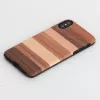 Apsauginis dėklas iš medžio ir polikarbonato iPhone X/XS – juodas