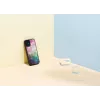 Apsauginis dėklas iKins Apple iPhone 12 mini — vandens gėlių raštas, juodas