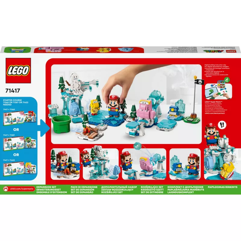 LEGO SUPER MARIO 71417 Papildymo rinkinys – FLIPRUS SNOW ADVENTURE