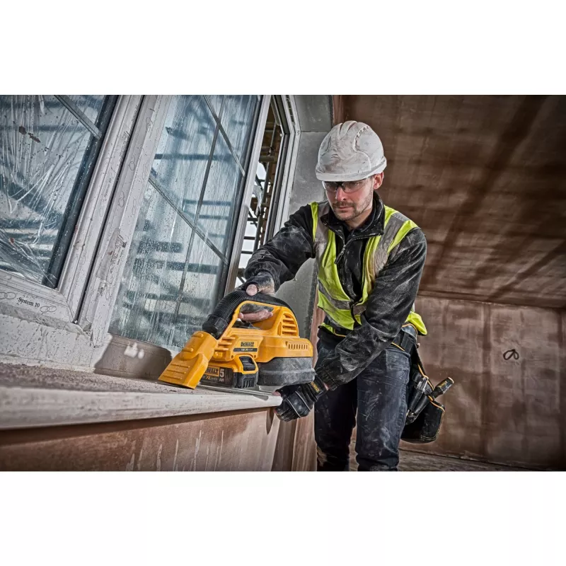 DEWALT DCV517N-XJ šlapio ir sauso siurblys - 954 l/min - Juoda - Geltona - 1,9 l - 18 V - Li-Ion