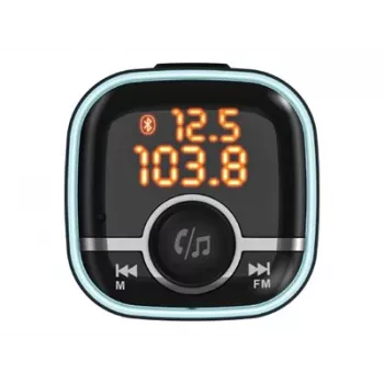 FM siųstuvas automobiliui NAVITEL BHF04 MAX, Bluetooth 5.1, greitas įkrovimas, belaidis muzikos transliavimas ir laisvų rankų įranga