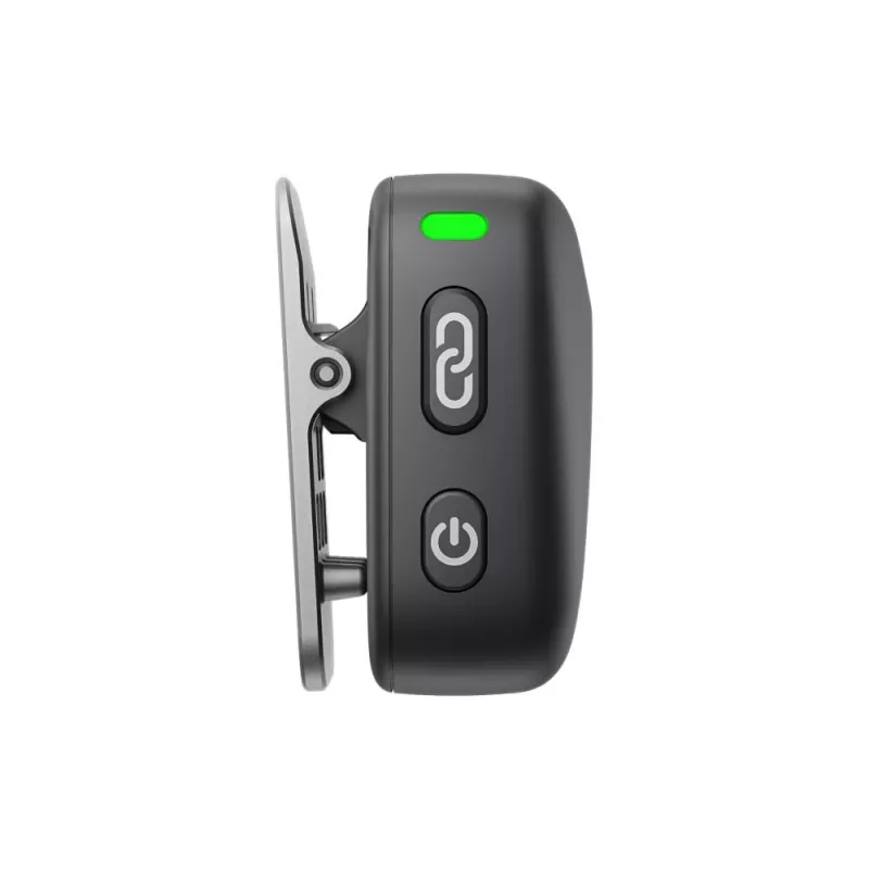 DJI Mic Mini imtuvo laikiklis kamerai Juoda