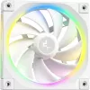 Skysčio aušintuvas CPU DeepCool LQ240 White su 240mm aliumininiu radiatoriumi, 2x120mm RGB ventiliatoriais, 41cm žarnomis