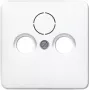 Sieninis SAT/TV/radijo lizdas JUNG CD 561 SAT WW baltas, termoplastikas