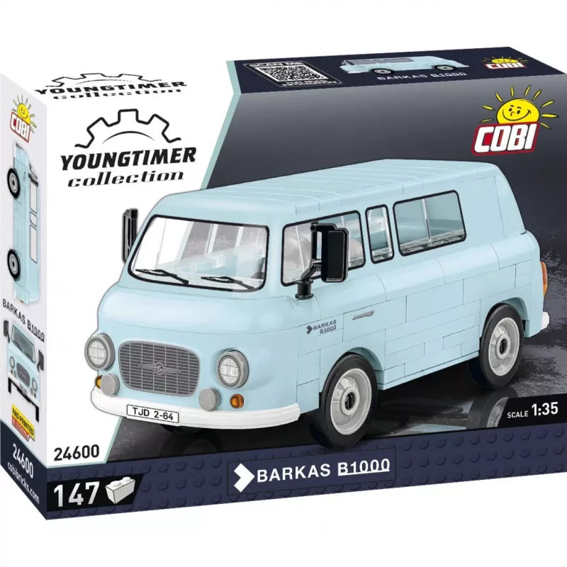 Konstrukcinis modelis Cobi Barkas B1000 24600 mastelis 1:35, detalūs blokeliai
