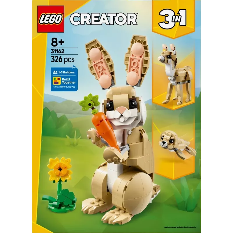 LEGO CREATOR 3 IN 1 31162 Mielas Kiškutis