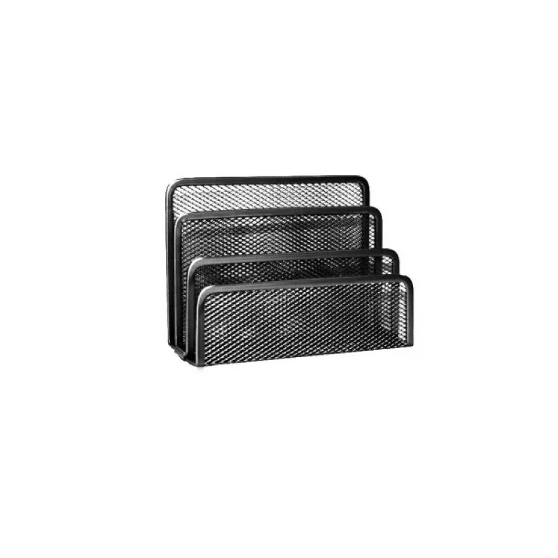 Priedas paštui Forpus, juodas, 3 sekcijų, perforuotas metalas 1006-105
