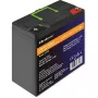 Qoltec 53702 LiFePO4 ličio geležies fosfato baterija | 12,8V | 24Ah | 307,2Wh | BMS