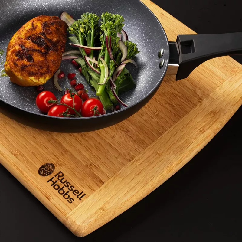Puodų rinkinys Russell Hobbs RH01840EU7 – 4 dalių sukraunamas metalinis marmurinis
