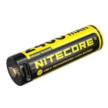 Įkraunamas ličio jonų AA 1,5 V akumuliatorių rinkinys Nitecore NH2400 2400 mAh – 4 vnt.