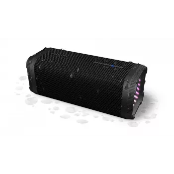 Nešiojama 2.1 garsiakalbių sistema Philips TAS2000B/00 Juoda, 10 W RMS, 4,8 cm tvarkyklės, Bluetooth, IPX5