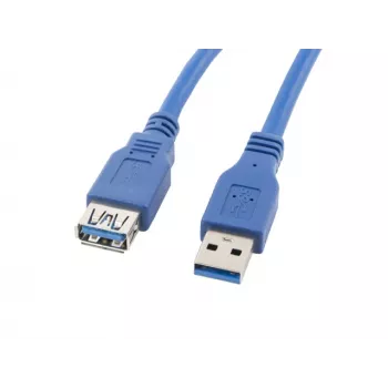 Prailginimo laidas USB 3.0 AM-AF mėlynas 3M