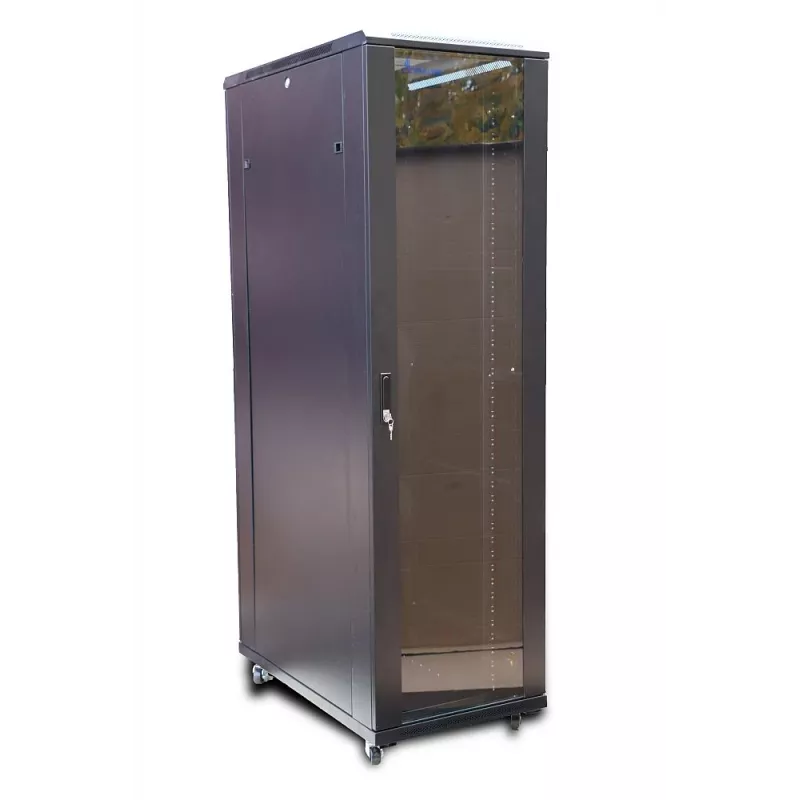 Laisvai pastatomas stovas Extralink EX.14442 42U juodas