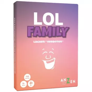 Lipdukų lapas Anzen LOL FAMILY 'Lachen verboten' dekoratyvinė aplikacija modelis