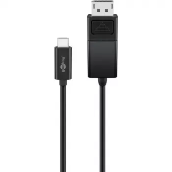 Goobay USB-C į DisplayPort laidas, M/M, 1,2 m, juodas