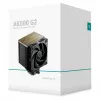 Oro aušintuvas DeepCool AK500 G2, 120 mm ventiliatorius, maks. oro slėgis 3,33 mmH2O, 117×129×159 mm, juodas