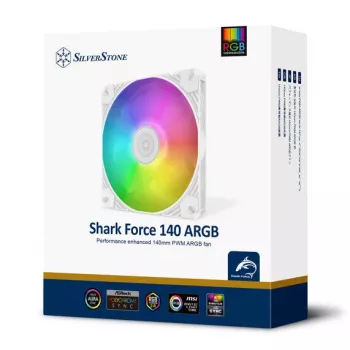 Aušinimo ventiliatorius SILVERSTONE SST-SF140W-ARGB 140 mm su ARGB apšvietimu