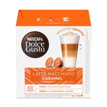 Nescafe Dolce Gusto Caramel Latte Macchiato kavos kapsulės, 16 vnt.