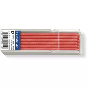Pripildymo šerdis Staedtler Lumocolor 218 raudona 12 vnt.