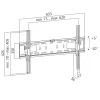 LogiLink BP0018 TV laikiklis / stovas 177,8 cm (70 inch) juodas