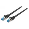 Tinklo laidas EFB Elektronik K5525FSW.3 RJ-45 Cat6a 3 m Juodas